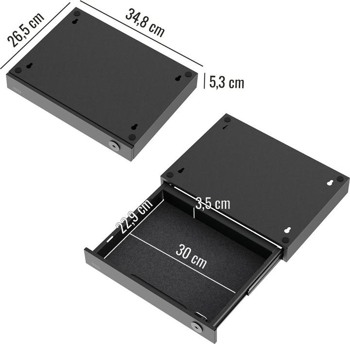 Actual product image Yaasa Desk Drawer