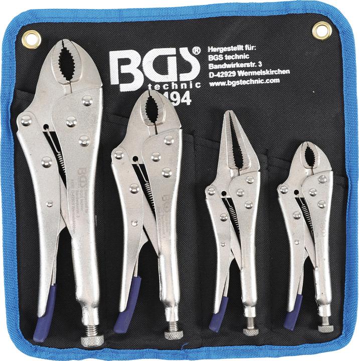 BGS Gripzangen-Satz 4-tlg.