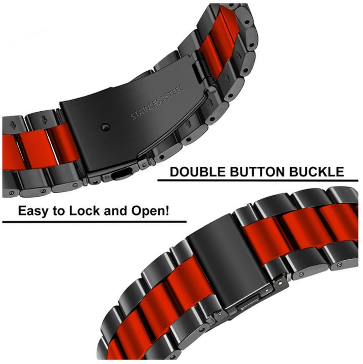 Produktbild Strap-it Stahlarmband (22 mm, Edelstahl)