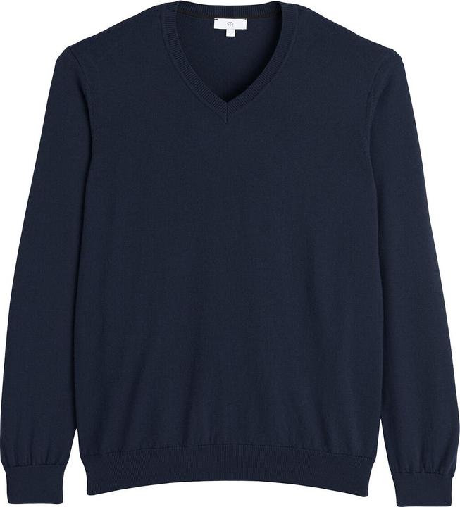 La Redoute Collections Pullover mit V-Ausschnitt