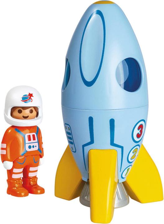 Produktbild Playmobil Astronaut mit Rakete (70186)