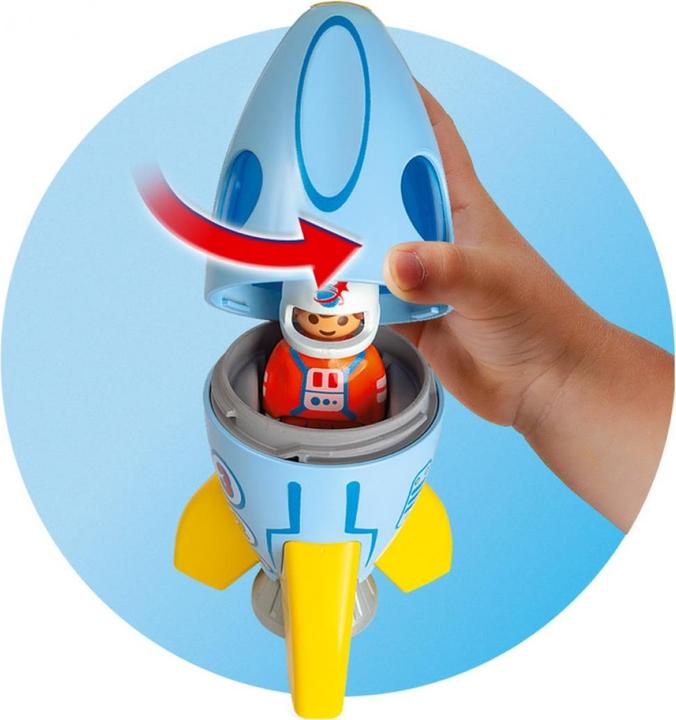 Produktbild Playmobil Astronaut mit Rakete (70186)