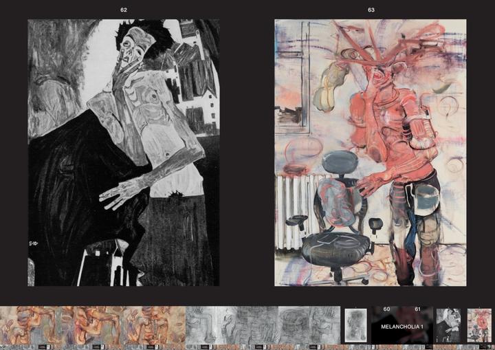 Actual product image Egon Schiele - Adrian Ghenie. Shadow Paintings (English, Klaus Albrecht Schröder, Egon Schiele, Adrian Ghenie, 2024)