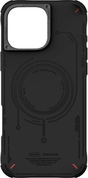 Actual product image Skinarma case Mecha iPhone 16 Pro 6.3" Magnetic Charging black (Apple iPhone 16 Pro)