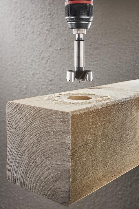 Actual product image wolfcraft wolfcraft 1 Forstnerbohrer-Set 5-tlg. ø15-35x90mm (15 mm, 35 mm, 20 mm, 25 mm, 30 mm)