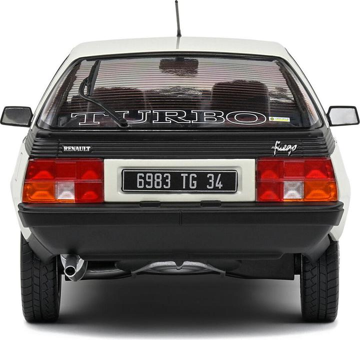 Actual product image Solido 1:18 Renault Fuego Turbo white