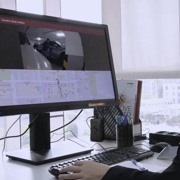 Image du produit Transcend DrivePro Body 60 (Bluetooth, WiFi, Écran intégré, Accéléromètre, Récepteur GPS, Full HD)