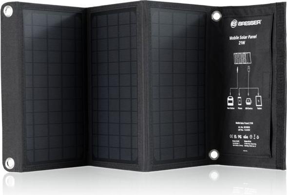 Image du produit Bresser Chargeur solaire, 21W (21 W, 1 kg)