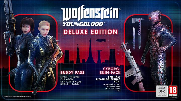 Produktbild Bethesda Wolfenstein: Youngblood - Deluxe Edition (Switch, DE)