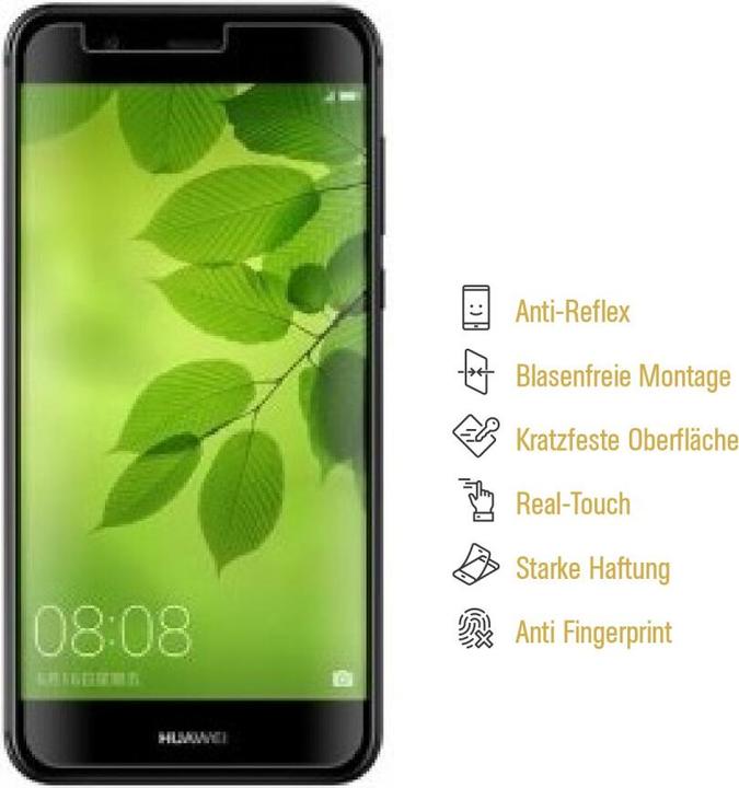 Produktbild Protectorking 6x Panzerfolie Anti-Shock matt entspiegelt (6 Stück, Huawei Nova 2 Plus)