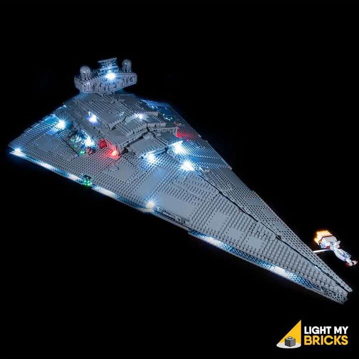 Actual product image Light my bricks LED Light Set for LEGO Star Wars - Imperial Star Destroyer
