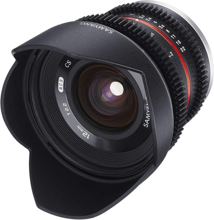 Actual product image Samyang 12mm T2.2 Cine MFT (Micro Four Thirds, APS-C / DX)