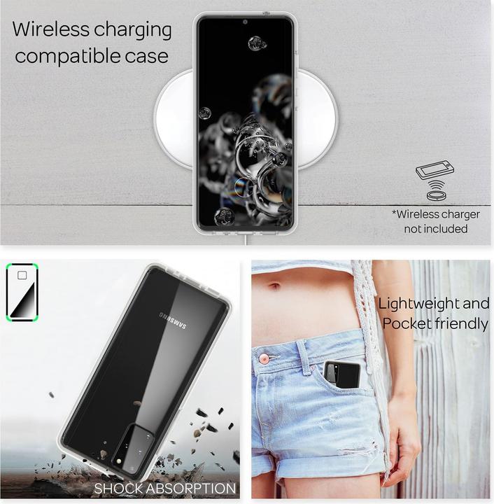 Actual product image Nalia 360° mobile phone cover (Samsung Galaxy S20+)