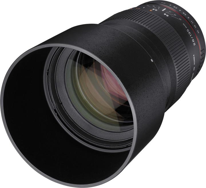 Image du produit Samyang MF 135mm f/2.0 Pentax K (Pentax K, APS-C / DX, Plein format)