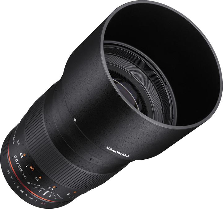 Image du produit Samyang MF 135mm f/2.0 Pentax K (Pentax K, APS-C / DX, Plein format)