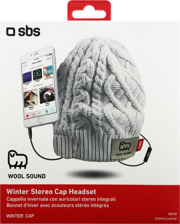 Immagine prodotto SBS Cappello con cuffie integrate