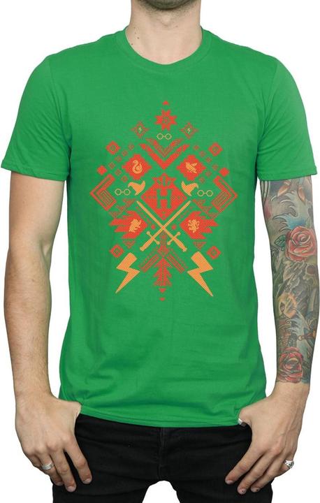 Immagine prodotto Christmas Fair Isle Maglietta Uomo (XXL)