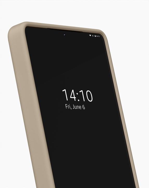 Actual product image iDeal Of Sweden Designer Magsafe Silicone-Cover Beige (Samsung Galaxy S25 Ultra)