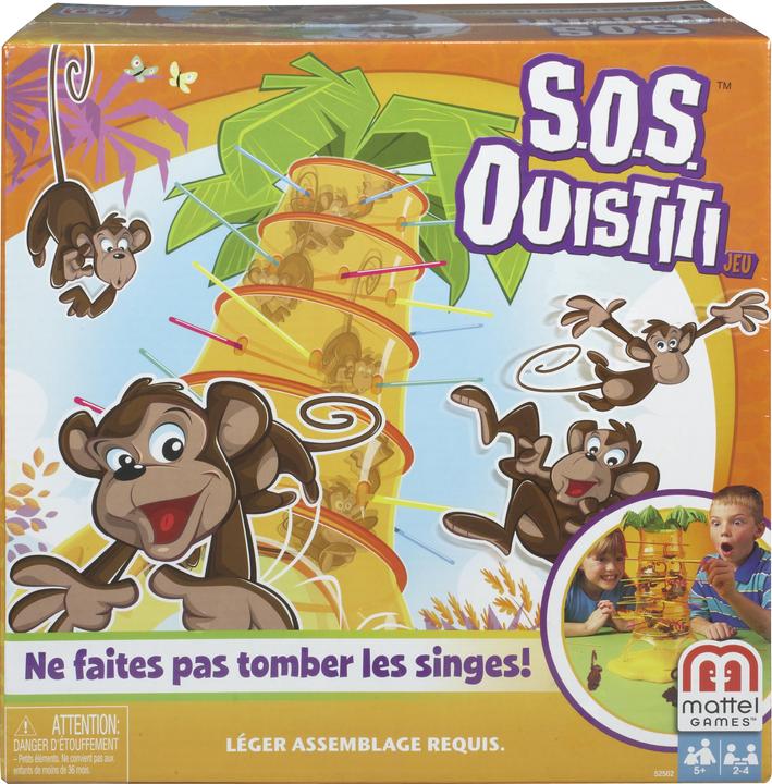 Produktbild Mattel Games S.O.S. Affenalarm (Französisch)