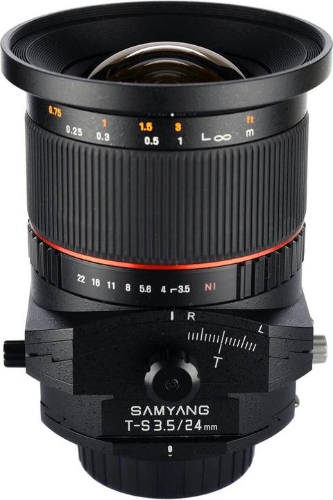 Immagine prodotto Samyang 24mm F3.5 T/S Samsung NX (Samsung NX, Full-frame)