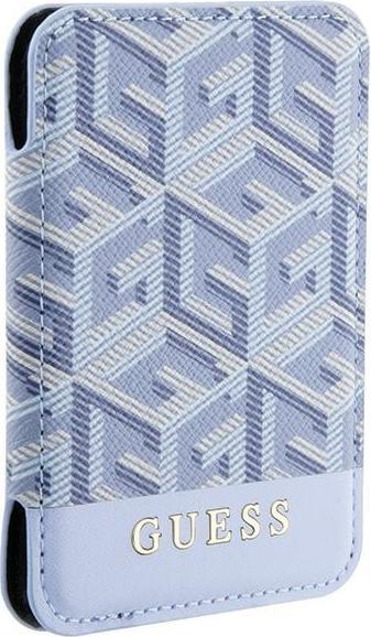 Image du produit Guess Portefeuille Card Slot GUWMSHGCFSEB MagSafe GCube stripe niebieski/blue