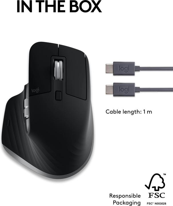 Produktbild Logitech MX Master 3S for Mac (Kabellos)