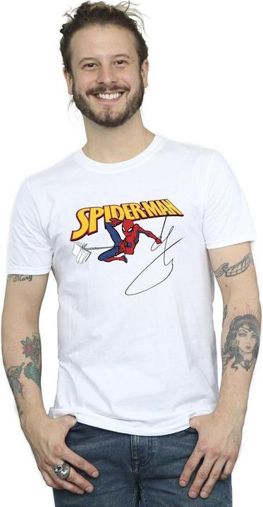 Immagine prodotto Spider-Man With A Book Maglietta Uomo (S)
