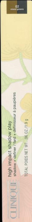Actual product image Clinique Impact (Mixed greens)