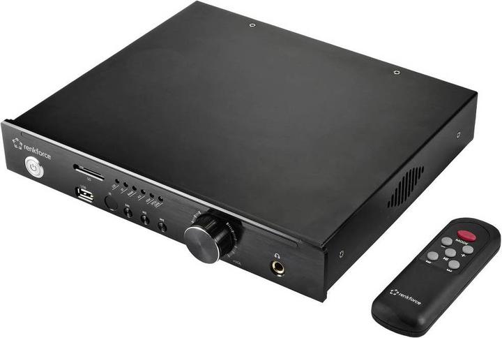 Produktbild Renkforce Drahtloser Stereo-Verstärker 200 W RMS (100 W x 2) (Verstärker)