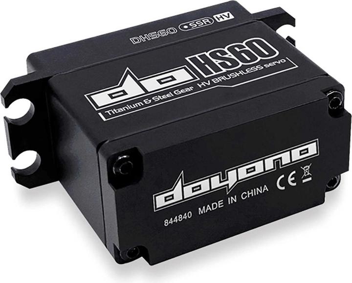 Actual product image Doyono brushless servo hv cnc aluminium housing 60.0kg/0.068sec @8.4v