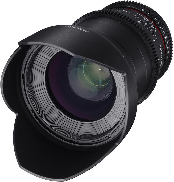 Actual product image Samyang 35mm T1.5 VDSLR II MFT (Micro Four Thirds, full size, APS-C / DX)