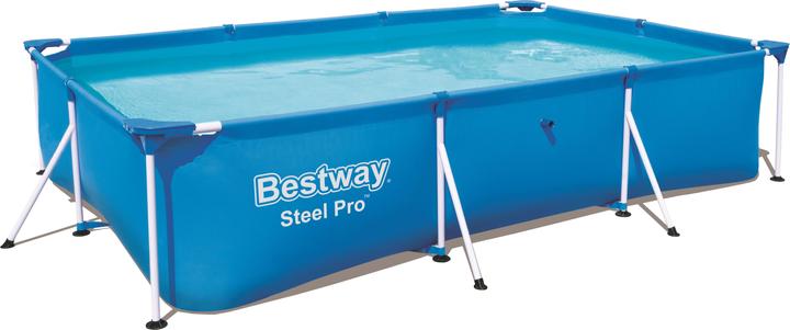 Actual product image Bestway Swimming Pool Steel Pro Rectangular (300 x 201 x 66 cm)
