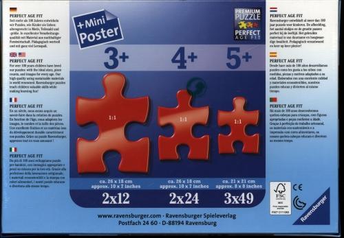 Produktbild Auzou France Loup : 2 puzzles de 24 pièces 4+ (24 Teile)