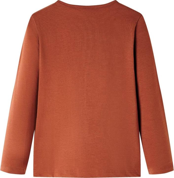 Produktbild VidaXL Kinder-Langarmshirt Cognac 104,Material: 95 % Baumwolle. 5 (104)