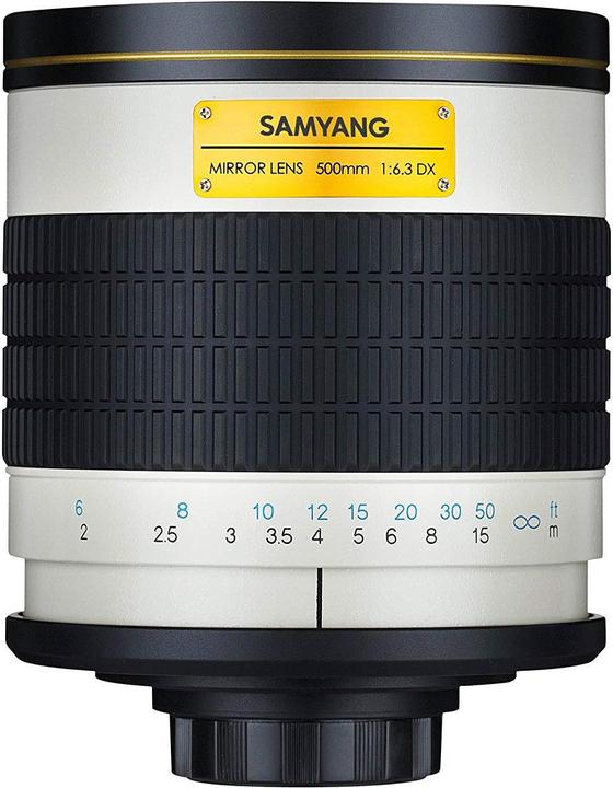 Samyang 500mm F6.3 Miroir (T2, Plein format)