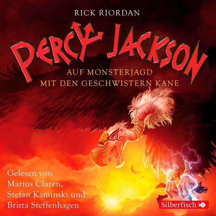 Actual product image Percy Jackson - Monster Hunt with the Kane Siblings (Rick Riordan., Britta Steffenhagen, Gabriele Haefs, Stefan Kaminski, Claudia Max, German)