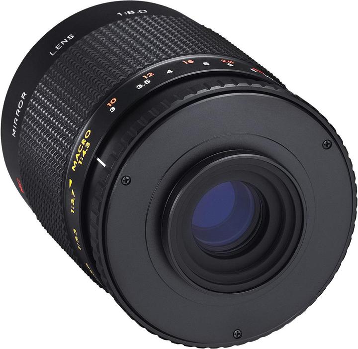 Actual product image Samyang 500mm F8.0 Mirror (T2, full size)
