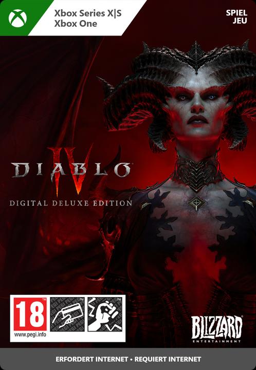 Image du produit Microsoft Xbox Diablo IV - Digital Deluxe Edition Code de téléchargement (Xbox Series X, Xbox One X, Xbox One S, Xbox Series S)