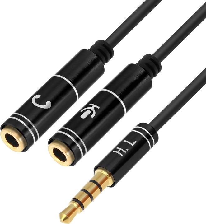 Image du produit Avizar Adaptateur Splitter Audio Jack 3.5 (Jack 3.5mm, Jack 3.5mm)