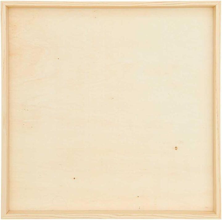 Rico Design Cornice per oggetti in legno 30,8 x 30,8 cm