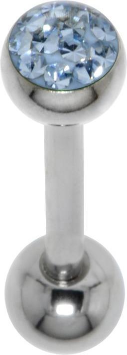 Produktbild Bijouteria Zungenpiercing (Kristall, Chirurgenstahl 316L, Epoxiharz)