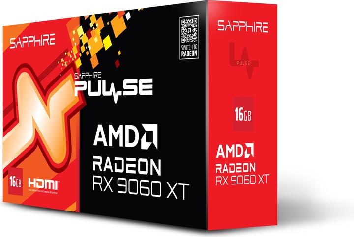 Produktbild Sapphire Pulse Radeon RX 9060 XT (16 GB)