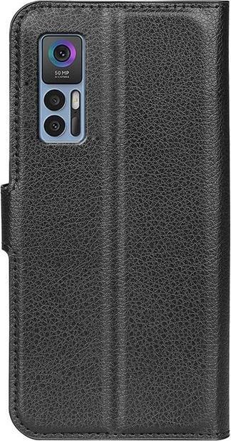 Actual product image MU Classic Litchi Leather Bookcover Series (Tcl 30 5g, TCL 30)