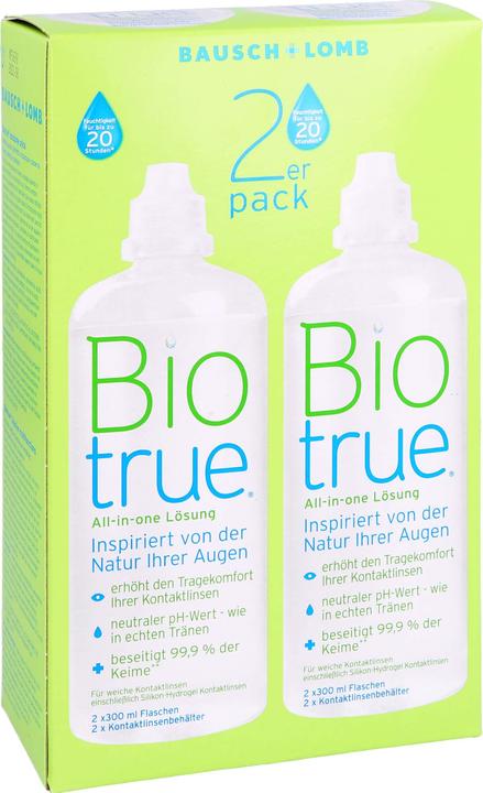 Actual product image Bausch + Lomb Bioture (All in One solution, 600 ml)
