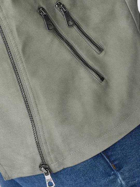 Image du produit Only Curvy Biker Veste en cuir synthétique (46)