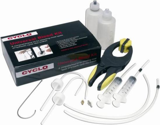 Actual product image Cyclo-Tools Unisex - Adult Bleed Kit Brakes Universal, black-black, 90x140x13mm