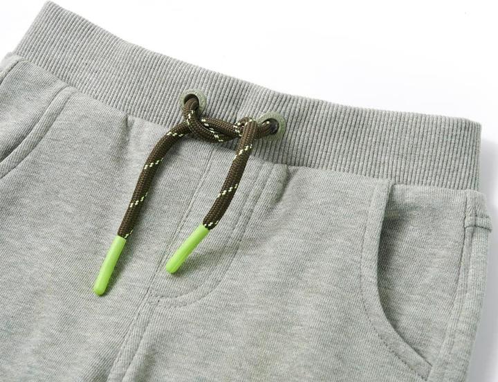 Immagine prodotto VidaXL Pantaloni della tuta da ginnastica per bambini Cachi chiaro 128,Materiale: 80 (128)