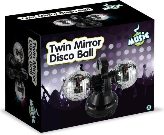 Produktbild Music Legs Twin Mirror Ball lamp LED (501114)