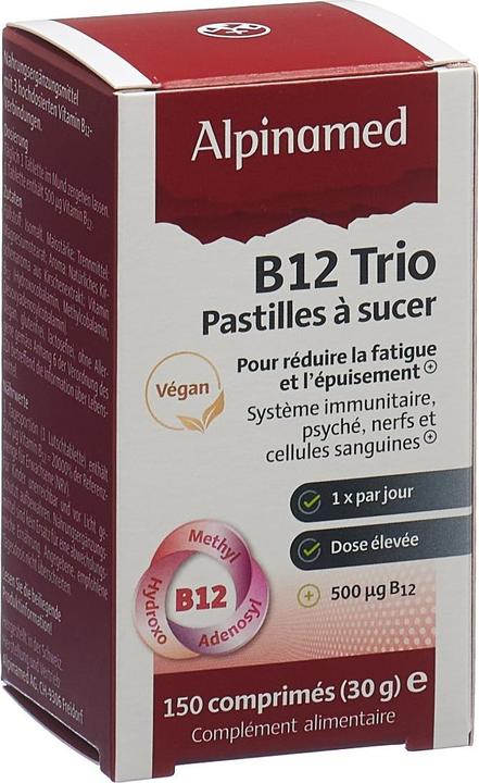 Image du produit Alpinamed B12 trio cpr (150 pièce(s), Cachets, 115 g)