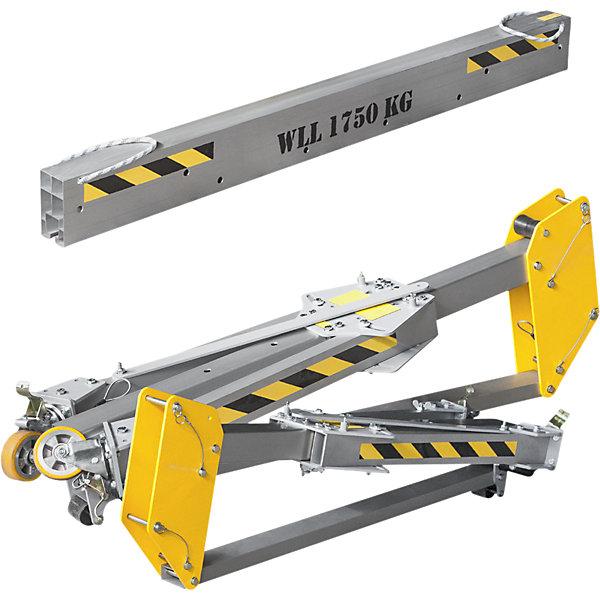 Image du produit Planeta Portique en aluminium RLPK, hauteur h.t. 2477 - 3877 mm, largeur 5000 mm.